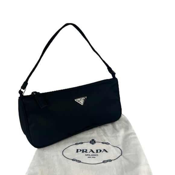 Prada Nylon Pochette Bag - Picture 3 of 8